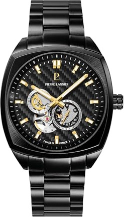 Pierre Lannier - Armbanduhr Automatic Arcadius - Automatic Uhrwerk - Gehäusedicke: 11.65 mm - Gehäusebreite: 42.5 mm - Edelstahl - 5 ATM