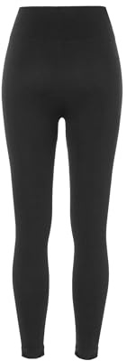 Camano Damen Function Rib Leggings High Waist RIPP Optik