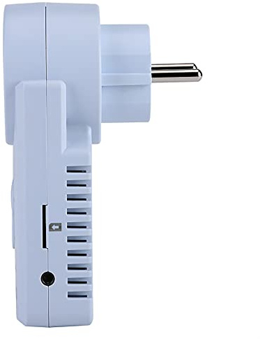 ERYUE Toma de Corriente Inteligente gsm con Control de Sensor Temperatura para Empleados Electrodomésticos Versión Rusa/inglés (Versión en inglés estándar Europeo)