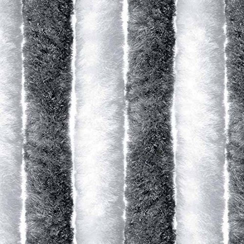 Camper Sun TEN2103 Moustiquaire pour Porte d'entrée, Camping-Car, moustiquaire, Gris/Blanc