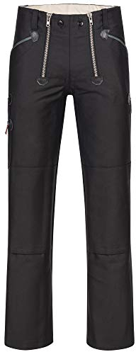 Reuschenbach Zunfthose Doppelpilot ohne Schlag mit Kniepolstertaschen, Verschiedene Größen (52)