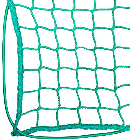 lasiprofi Abdecknetz für PKW-Anhänger, Pritschen und Container 3,5 x 2,5 Meter Grün
