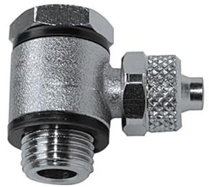 RIEGLER 115230-13.618-6-E Value Line - Racor orientable (1 unidad, G1/8 A, MS v., Schl.6/4, 1 unidad)