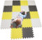 MQIAOHAM® 18 Stücke Baby puzzelmatten für Babys spielmatte Kinder puzzlematte Teppich G301018-101105112