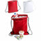 ANTEVIA - Lot de 2 sacs isotherme 27 x 33cm | PLUS DE 10 MODÈLES |Glacière | Matière: Polyester 210D |Couleurs : Blanc Rouge (Tradan L3)