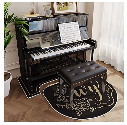 Upright Piano Carpet & Chair Pads, rutschfeste Teppich-Akustik-Pads, schalldichte Bodenmatte for das Küchen-Wohnzimmer (Color : B, Size : 70 * 160cm)