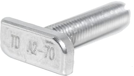 Lot de 25 vis à tête de marteau M10 x 40 en acier inoxydable A2 type 28/15, montage photovoltaïque et solaire