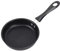Poêle à Frire Antiadhésive, Poêle à Omelette en Acier Inoxydable avec Poignée Froide pour Cuisinière à Gaz, Cuisinière à Induction, Cuisinière à Poterie électrique, Four électrique (12CM)
