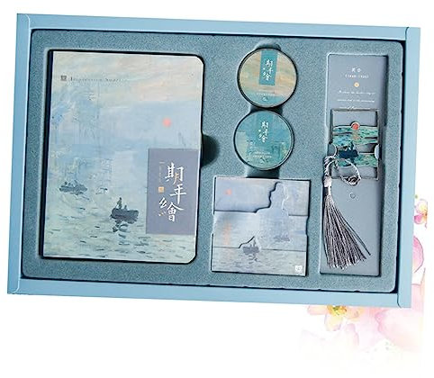 NUOBESTY 1stücke Notizbuch-geschenkbox Set Mit Hardcover Für Mädchen Zum Schreiben Und Einkleben Von Fotos Handlich Für Reisen Und Alltag Tolle Geschenkidee