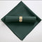 SYSUII Stoffservietten, 8er Pack weiche Stoffservietten dunkelgrün Servietten 48x48cm Serviette Tischdekoration Tischservietten Wiederverwendbare für Hochzeitsszene, Geburtstagsfeier Weihnachten