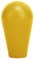 Ellipse Joystick Ball Top Handle Rocker | M6 Oval Arcade Game DIY Parts Replacement (52*30mm) Amarillo