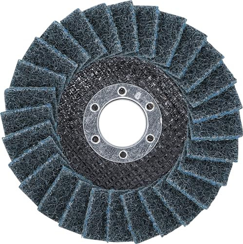 BGS 74475 | Fächer-Schleif-Scheibe | Vlies | Ø 115 mm | Körnung 240