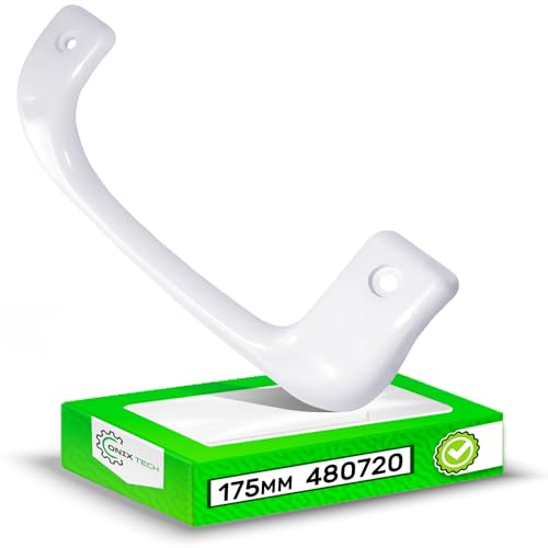 ONIX TECH Tirador Puerta Frigorifico y Congelador Longitud 210 mm y Distancia Entre Orificios 175 mm con Código Original 00480720 480720 para Bosch - Garantía de 5 Años