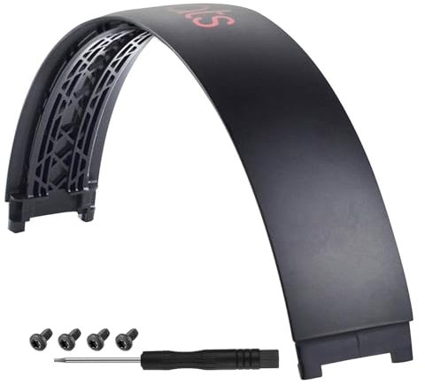 Studio 3 Headband Replacement Parts Accessories Arch Band Head Repair Kit Compatible with Beats Studio 3.0(Model a1914) Wireless Headphones Top Headband. (Defiant Black Red)