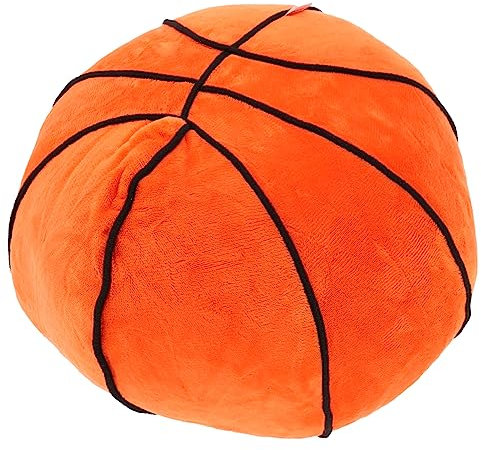 JEWEDECO 1 Nachbildung Weiches Basketball Kissen Für Und Sportliebhaber Perfekt Als Dekoration Und Für Geburtstage