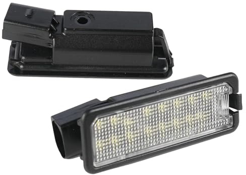 MIKKUPPA LED Kennzeichenbeleuchtung – Plug & Play Nummernschildbeleuchtung | VW Passat Golf Mk7 New Beetle Polo,Seat Leon