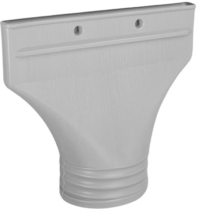 Reinforced ABS Window Exhaust Adapter Multipurpose Air Vent Connector Simple Installation for Space Saving Installation Abs Air Outlet Adapter