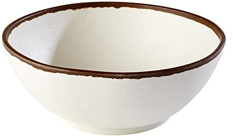 APS Melamine Bowl – Crocker – , Cream, Ø 21 cm, Höhe: 8 cm, 1.45 Litre