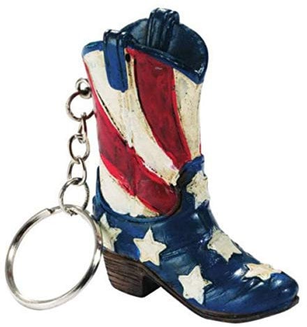 Isideco Western Schlüsselanhänger US Stiefel