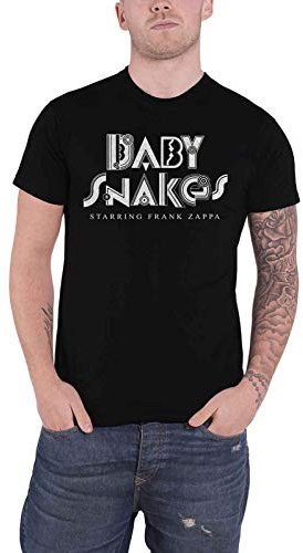 Frank Zappa T Shirt Baby Snakes NY 1977 Halloween Nuovo Ufficiale Uomo Nero Size M