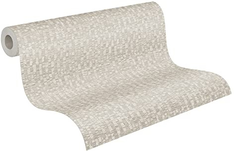 A.S. Création Antigua 390923 Non-Woven Wallpaper 10.05 m x 0.53 m Made in Germany Abstract Grey/White