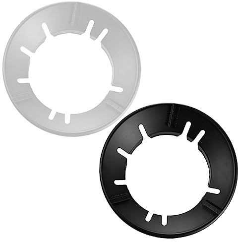 Angoily 2pcs wok stove ring professional wok rack iron wok rack wok holder wok support stove accessory windproof wok ring cooktop range holder cooktop support Metal gas represent