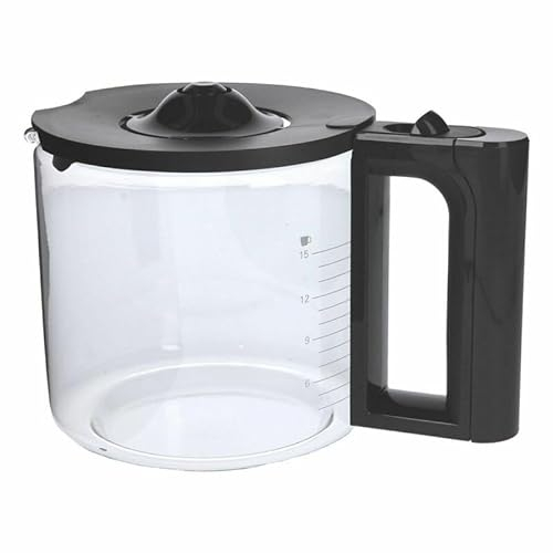 LUTH Premium Profi Parts Glaskanne kompatibel mit Siemens 11008063 Kaffeekanne Mit Deckel für Filterkaffeemaschine