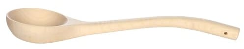 Bütic Saunakelle Schöpflöffel aus Lindenholz mit Aufhängeloch 150 ml