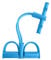 Kocusu 4 Tubes Elastische Zugseil,Multifunktions Leg Exerciser,Bauchtrainer für Zuhause,Expander Tension Rope,Pedal Widerstandsband für Bauch Abnehmen,Fitness,Forming,Blau