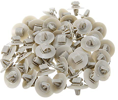GRARRO Lot de 100 clips de signalisation pour Kangoo Trafic Primastar Opel Vivaro Baguette de protection inférieure de porte