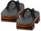 Toyvian 1 Paar Puppenhausschuhe Puppen zubehör puppenzubehör Puppendekor Mini-Schuhspielzeug Modelle dekorativer Clog Puppenschuh-Ornament Baby verstopft Planke Bjd-Puppe