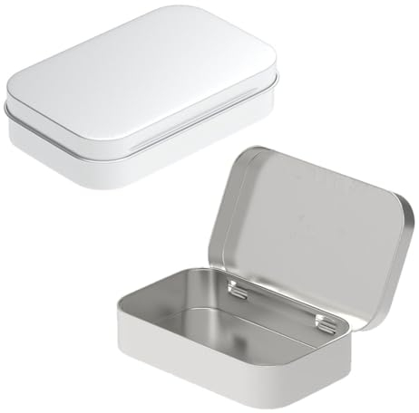 2 PCS storage iron box with Lid,metal rectangular storage container, Metal Box with Lid,household small object iron box, used to store items