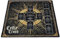 Pzuryhg Tarot-Tischdecke – spirituelles Tuch | dicker Samtstoff, Altar, Tarotkartentuch für Küchenpartys, Wanddekoration