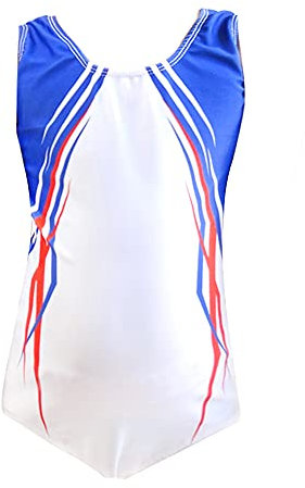 LIUHUO Gymnastikanzug für Kleinkinder, Mädchen, Jungen, Übungstraining, Einheiten für Teenager, blau, XS