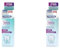 Rapid White WHITE + STRONG BOOSTER Zahncreme 75 ml, Zahnpasta für sofort weißere Zähne, mit optimalem pH-Wert, Kariesschutz (Packung mit 2)