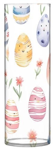 Süße Ostereier Kunststoff-Vase, kreative Kunststoffvase, Blumenarrangement, Flasche für Zuhause, Büro, Hochzeitsdekoration