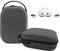 TUCANA Hard Carrying Case Compatible for Oculus Meta Quest, Quest 3S, Travel Case for VR Headset Controller and Official Original/Elite Strap Version VR Headset and Touch Controller Accessories (Gray)