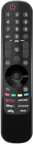 for LG TV Remote Replacement,for LG 2021-2024 UHD OLED QNED NanoCell 4K 8K Smart TVs, Compatible with MR21/22/23/24GA TV Magic Remote(NO Voice NO Pointer Function)