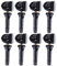 8 Stück RDKS TPMS Reifendrucksensor Kompatibel für Ford Galaxy S-Max Edge Fiesta Mondeo Mustang Reifendruckkontrollsystem Reifendruckkontrollsensor 2318453, 5291383, 2036804