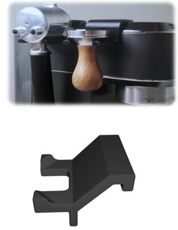 Siebträgerhalter für De'Longhi Dedica，Abnehmbarer Kaffeegriffhalter für Siebträger oder Espressostampfer，Passend für Griffe bis 3 cm Durchmesser spart Platz in Ihrer Küche