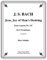 Jesu, Joy of Man's Desiring from Cantata No. 147 for 8 Trombones / aus der Kantate Nr. 147 für 8 Posaunen (Partitur und Stimmen)