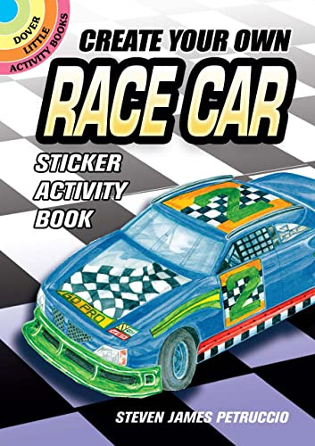 Create Your Own Race Car Sticker Activity Book (Little Activity Books)