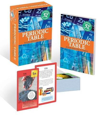 The Periodic Table: Book & Card Deck: 128-Page Book & 52 Fact Cards (Arcturus Reference Kits)