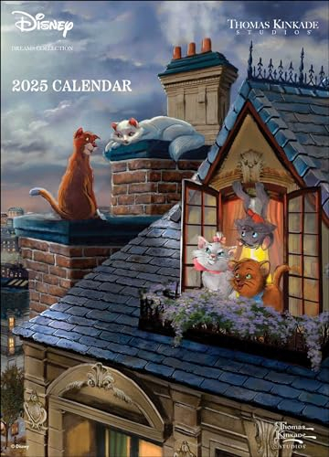 Disney Dreams Collection by Thomas Kinkade Studios: 12-Month 2025 Monthly/Weekly: Original Andrews McMeel-Tischkalender [Kalendar] (Agenda-Ringbuch)