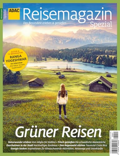 ADAC Reisemagazin mit Titelthema Grüner Reisen