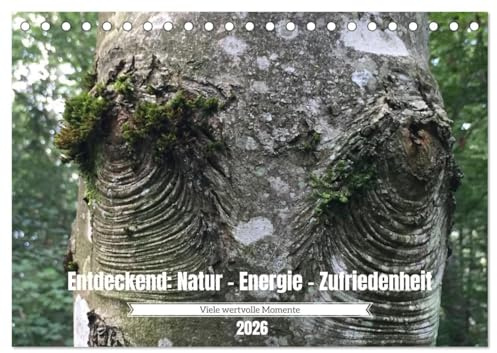 Entdeckend: Natur - Energie - Zufriedenheit (Tischkalender 2026 DIN A5 quer), CALVENDO Monatskalender: Reflexion und Inspiration mit überraschenden ... 101% Eigenverantwortung (CALVENDO Menschen)