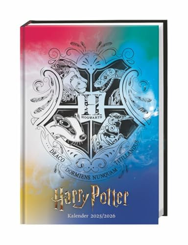 Harry Potter Hogwarts Schülerkalender A5 2026 - 17 Monate ab August 2025: Mehr Magie im Schulalltag: Buchkalender für alle Fans von Harry, Ron und ... viel Platz für Notizen (Kalenderbücher Heye)