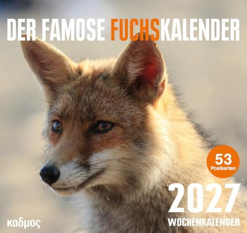 Der famose Fuchskalender (2027) (Kadmos' koole Postkartenkalender)