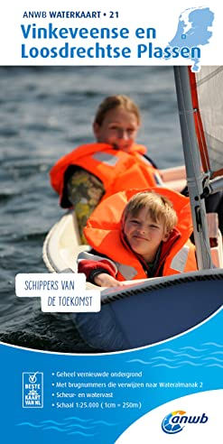 21 Vinkeveense en Loosdrechtse Plassen: Waterkaarten (ANWB Waterkaart, 21)