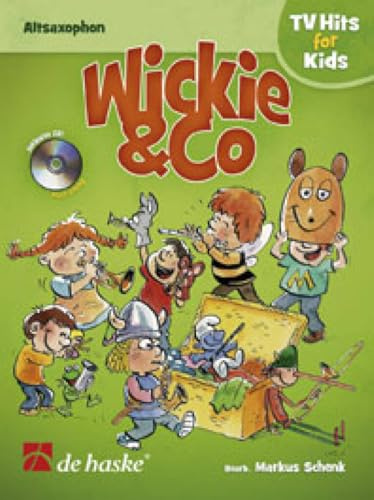 Wickie & Co - Altsaxophon, m. Audio-CD: Play-Along-CD zum Üben und Mitspielen. Schwierigkeitsgrad: leicht (SAXOPHONE)